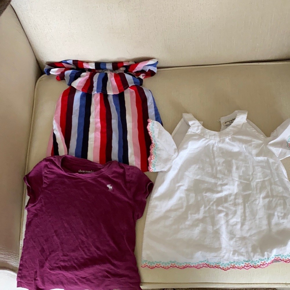 3 Girls Abercrombie shirts